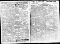 Eastern reflector, 31 December 1909